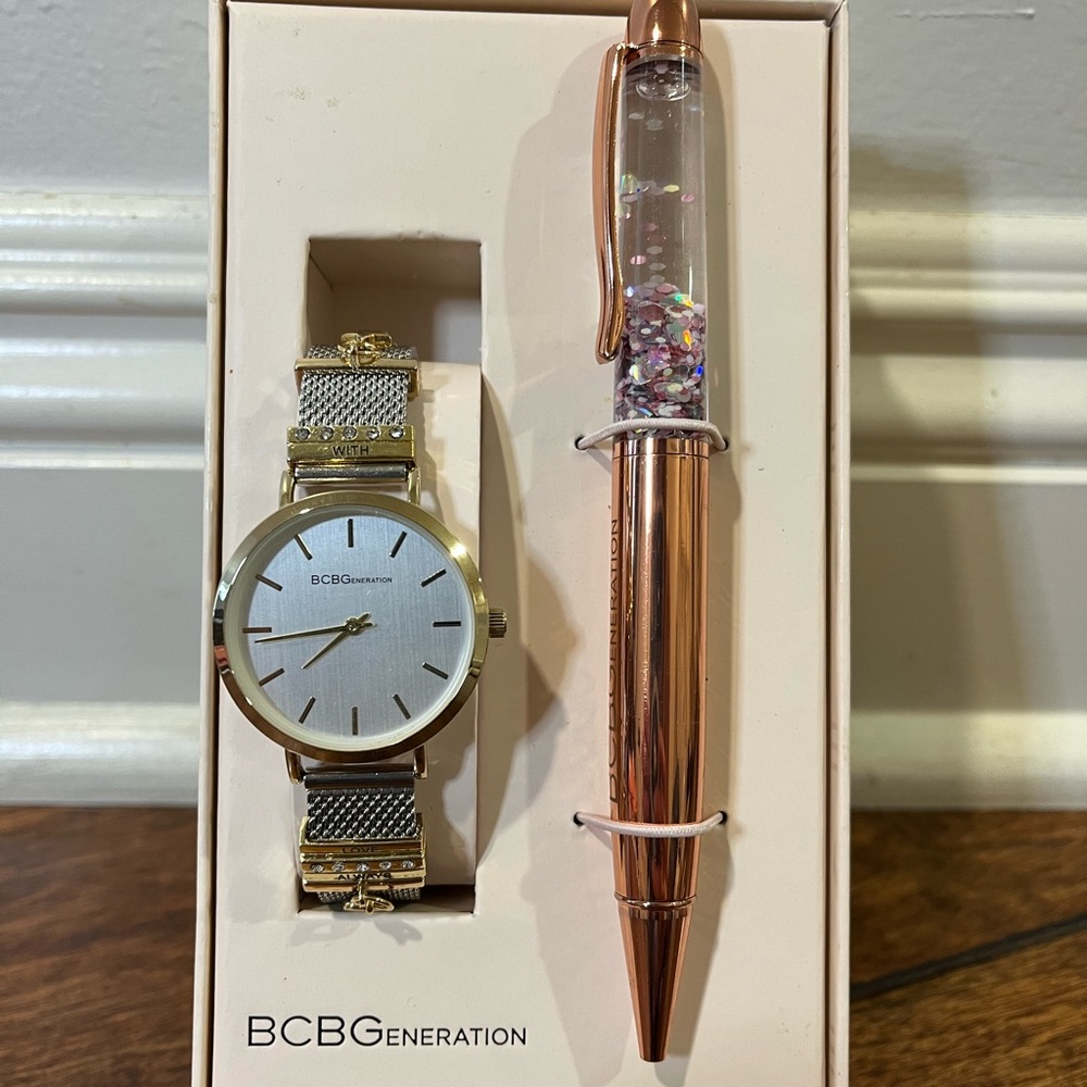 BCBGeneration Watch and Pen Gift Set